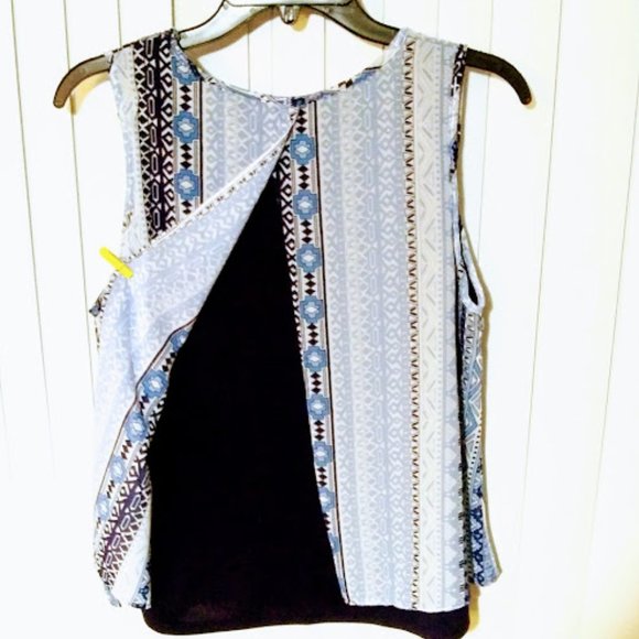 *ZAC & RACHEL*TANK TOP/SLEEVELESS TOP*WOMEN PM*SOUTHWEST/AZTEC DESIGN - Picture 5 of 7